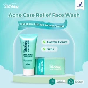 Acne Care relief Face Wash - Sabun Pembersih Wajah Untuk Kulit Berjerawat