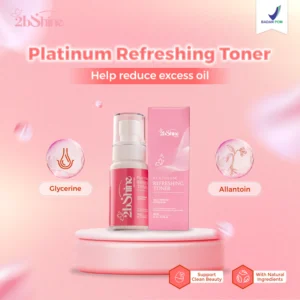 Platinum Refreshing Toner - Kurangi Minyak Wajah Berlebih